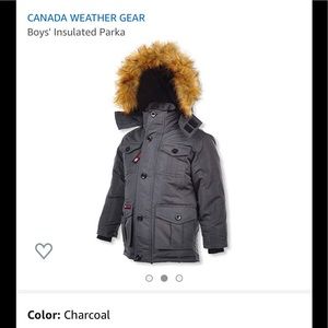 CANADA WEATHER GEAR Boys Insulated Jacket